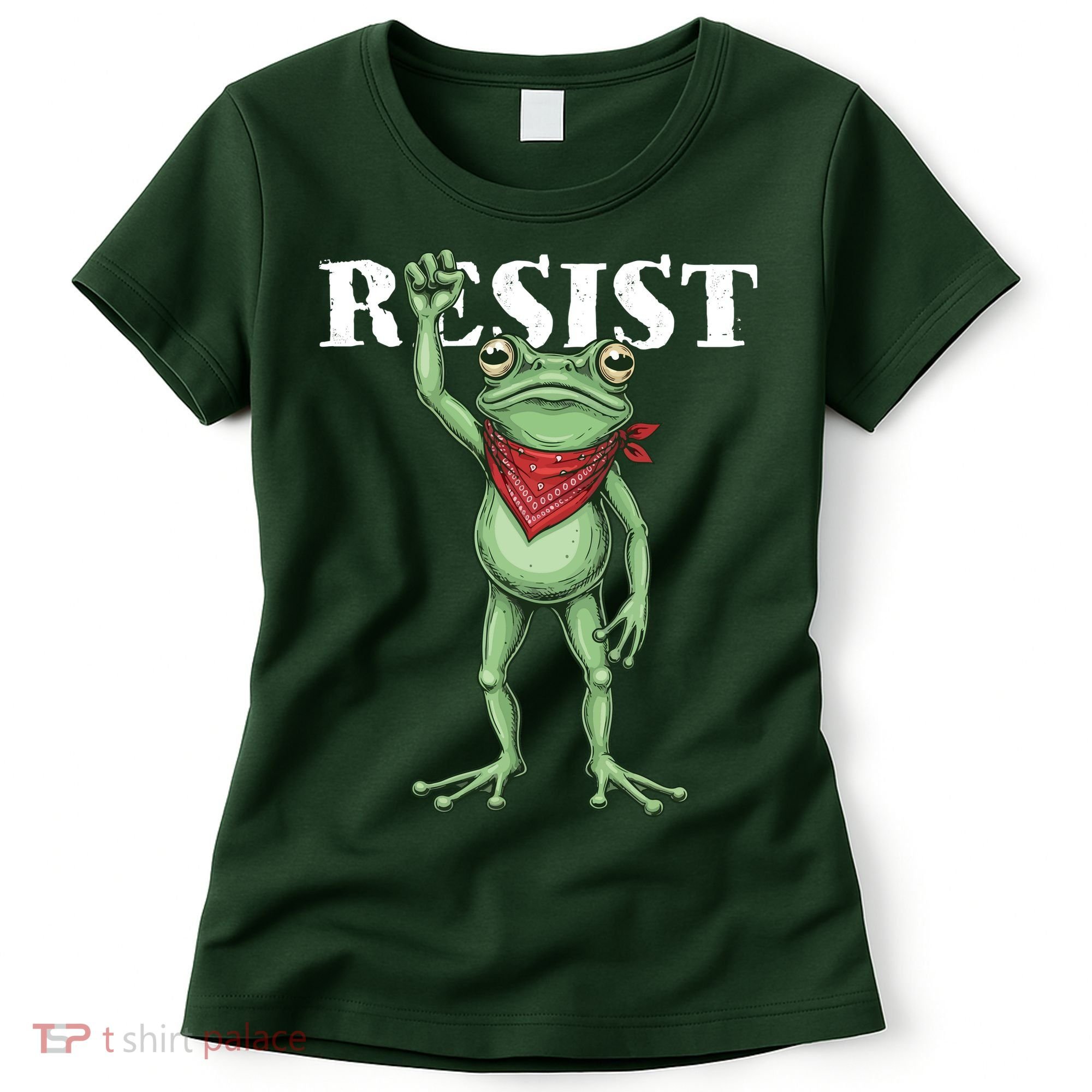 Resist Portland Frog Women's T-Shirt