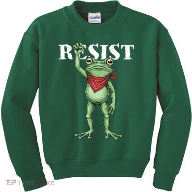 Resist Portland Frog Kids Sweatshirt