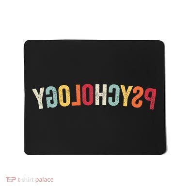 Reverse Psychology Funny Sarcastic Humor Vintage Retro Mousepad