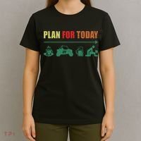 Retro Plan For Today Coffee Ride Utv Beer Sex Vintage Lover T-Shirt thumb 4