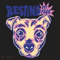 Resting Pit Face Funny Pit Bull Dog Women's Sweatshirt thumb 2