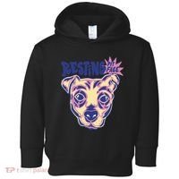 Resting Pit Face Funny Pit Bull Dog Toddler Hoodie thumb 0