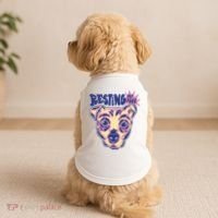 Resting Pit Face Funny Pit Bull Dog Doggie Tank thumb 2