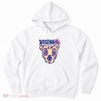 Resting Pit Face Funny Pit Bull Dog Hoodie thumb 0