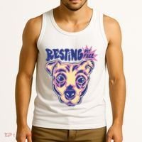 Resting Pit Face Funny Pit Bull Dog Tank Top thumb 3