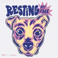 Resting Pit Face Funny Pit Bull Dog Women's T-Shirt thumb 6
