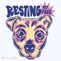 Resting Pit Face Funny Pit Bull Dog Women's T-Shirt thumb 6