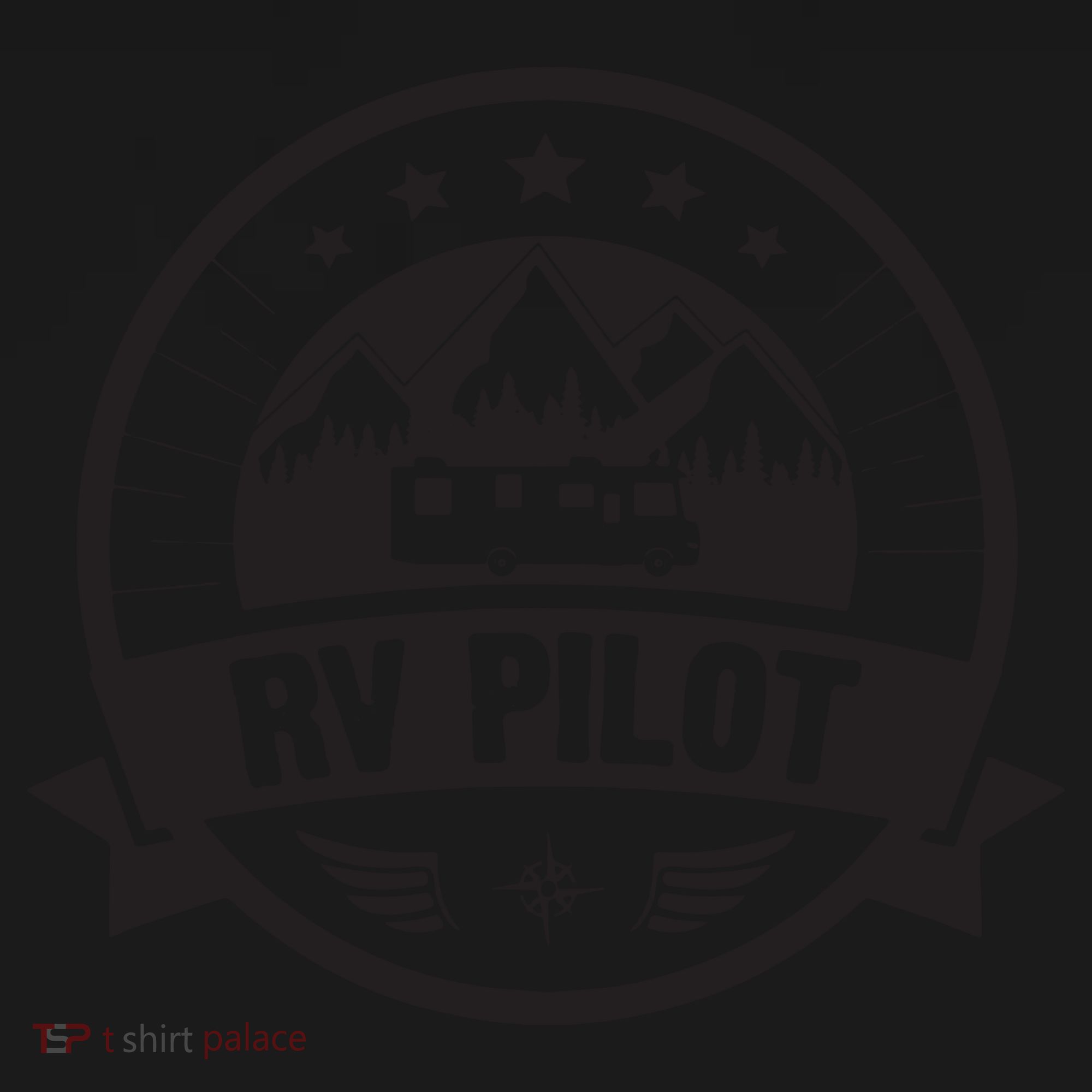 RV Pilot Funny Motorhome RV Travel For Men Women T-Shirt