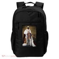 Royalty Pug Funny Backpack thumb 0
