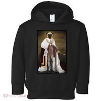 Royalty Pug Funny Toddler Hoodie thumb 0