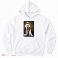 Royalty Pug Funny Hoodie thumb 0