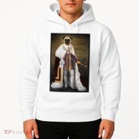 Royalty Pug Funny Hoodie thumb 2