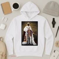 Royalty Pug Funny Hoodie thumb 3