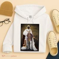Royalty Pug Funny Hoodie thumb 4