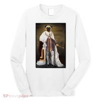 Royalty Pug Funny Long Sleeve Shirt thumb 0