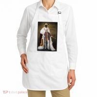 Royalty Pug Funny Apron thumb 2