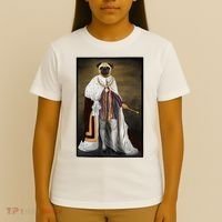 Royalty Pug Funny T-Shirt thumb 4