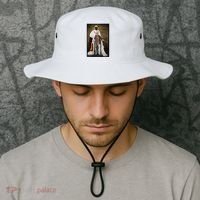 Royalty Pug Funny Bucket Hat thumb 2