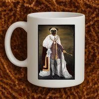 Royalty Pug Funny Coffee Mug thumb 2