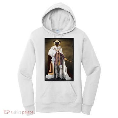 Royalty Pug Funny Women's Hoodie