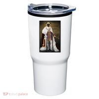 Royalty Pug Funny Tumbler thumb 0