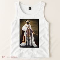 Royalty Pug Funny Tank Top thumb 2