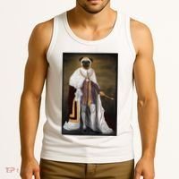 Royalty Pug Funny Tank Top thumb 3