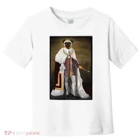 Royalty Pug Funny Toddler T-Shirt thumb 0