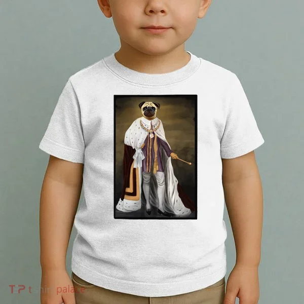 Royalty Pug Funny Toddler T-Shirt