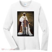 Royalty Pug Funny Women's Long Sleeve Shirt thumb 0