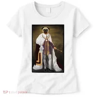 Royalty Pug Funny Women's T-Shirt thumb 0
