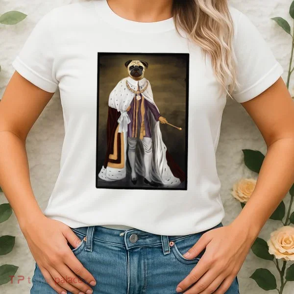 Royalty Pug Funny Women's T-Shirt