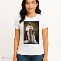 Royalty Pug Funny Women's T-Shirt thumb 4