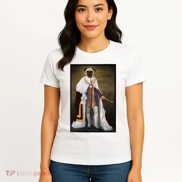 Royalty Pug Funny Women's T-Shirt