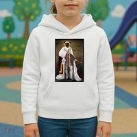 Royalty Pug Funny Kids Hoodie thumb 3