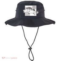 River Perch Fish Sketch Bucket Hat thumb 0