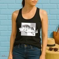 River Perch Fish Sketch Women's Tank Top thumb 2