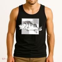 River Perch Fish Sketch Tank Top thumb 3