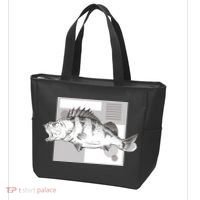 River Perch Fish Sketch Tote Bag thumb 3