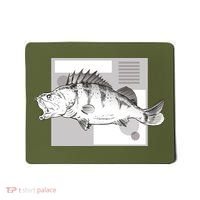 River Perch Fish Sketch Mousepad thumb 0