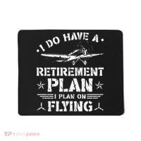 Retirement Plan Flying Airplane Mousepad thumb 0