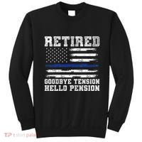 Retired Policeman Funny Sheriff Retirement Gift Police Sweatshirt thumb 0