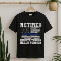 Retired Policeman Funny Sheriff Retirement Gift Police T-Shirt thumb 2