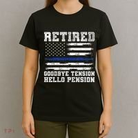 Retired Policeman Funny Sheriff Retirement Gift Police T-Shirt thumb 4