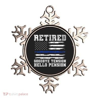 Retired Policeman Funny Sheriff Retirement Gift Police Ornament