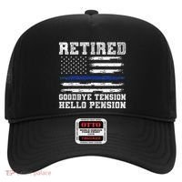 Retired Policeman Funny Sheriff Retirement Gift Police Hat thumb 0