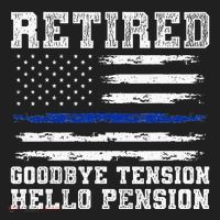 Retired Policeman Funny Sheriff Retirement Gift Police Golf Towel thumb 3