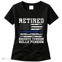 Retired Policeman Funny Sheriff Retirement Gift Police Women's T-Shirt thumb 0