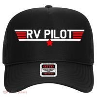 RV Pilot Funny Camper Motorhome Travel Camping Matching Gift Hat thumb 0