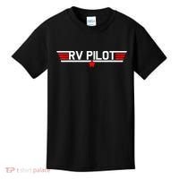 RV Pilot Funny Camper Motorhome Travel Camping Matching Gift Kids T-Shirt thumb 0